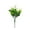 White, variant on Eoperou Artificial Flower with Green Leaves - Realistic Plastic Flower Wedding Party Home Office Table Centerpiece Faux Floral Decor