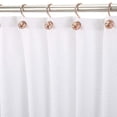 thumbnail image 5 of Aonity 12*Hollow Ball Metal Shower Curtain Hooks， Growment Rose Gold Shower Curtain Hooks Rings Set of 12 Decorative Shower Curtain Hooks Rustproof Shower Rings for Bathroom, 5 of 9