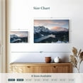 thumbnail image 3 of Elephant Stock Snowy Banff Wall Art - Horizontal Canvas Wall Art - Living Room Wall Decor - Wellness Canvas - White And Purple Decor - 12" x 8", 3 of 4