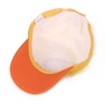 thumbnail image 4 of Sun Visor Cap with Fake Hair Baseball Cap for Women Men Hip Hop Cartoon Adjustable Wig Hair Hat, 4 of 6