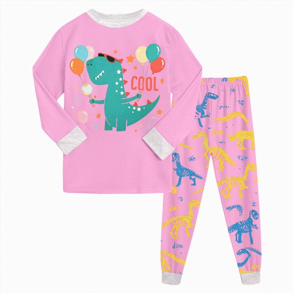 Bamboo Viscose Toddler Pajamas Boys Girls Baby Pjs Sets Kids Long-Sleeve Snug fit Sleepwear 6-12 Months 12-24 Months 2t 3t 4t 5t 6t 7t 8t 9t Children(Pink,8-9 Years)