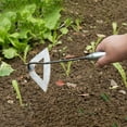 thumbnail image 4 of GZJCKJY Handle Grass Hoe Shaped Hollow Curved Small Hoe Household Garden Hoe Semi Circular Small Hoe Garden Supplies, 4 of 8