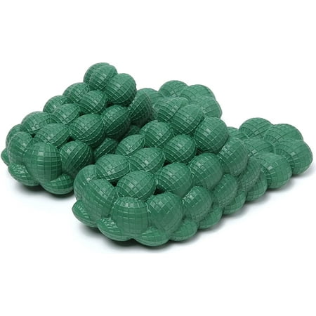 

PIKADINGNIS Women s bubble cloud slides men indoor and outdoor slippers cute summer for house shower non-slip massage sandals