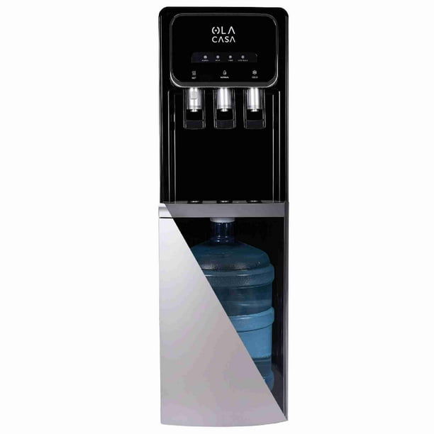Dispensador De Agua Ola Casa Carga Inferior Plateado