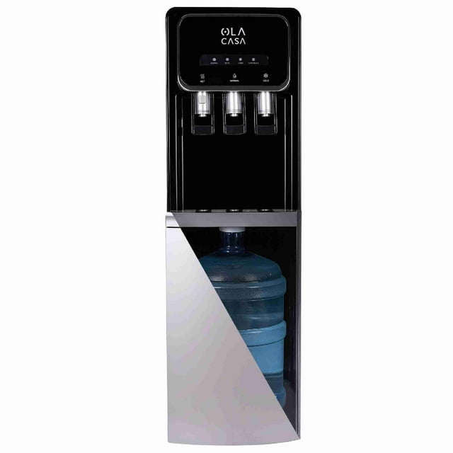Dispensador De Agua Ola Casa Carga Inferior Plateado