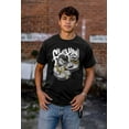 thumbnail image 5 of Urban Popeye Bling Muscle Flexin Men's Graphic T Shirt Tees Brisco Brands S, 5 of 6
