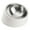 white, variant on SuperDesign Mess Free 15° Slanted Bowl for Dogs and Cats, Tilted Angle Bulldog Bowl Dog Feeder, Non-Skid & Non-Spill, Easier to Reach Food S/0.5 Cup Bright Orange