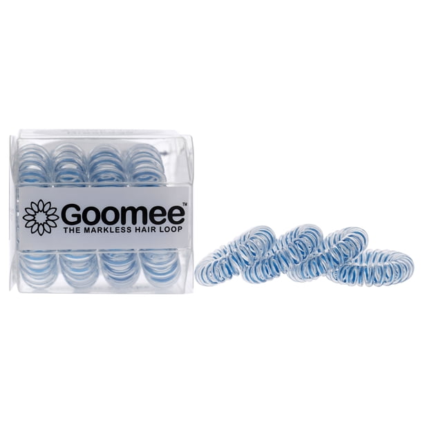 The Markless Hair Loop Set - 8 Crazy Nights de Goomee para mujeres - Coletero para el cabello de 4 piezas Goomee Goomee