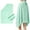 B【纹理款】湖山绿#93, variant on Adult Bath Swim Wrap Towel Double Sided Fleece Portable Wearable Beach Towel with Snap Fasteners for Gym Travel Pool and Spa Shower Wrap for Women Men