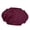 Wine Red, variant on Retro Irregular Oval Placemat,Heat Resistant Non-Slip Dining Placemat,Elegant Artificial Leather Table Protector Mat for Home Dining Table
