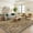 Yellow, variant on HIWEAVER Blue 6' x 9' Distressed Floral Vintage Area Rug for Living Room Washable Non Slip Indoor Carpet for Bedroom Decor Low Pile Farmhouse Floor Cover