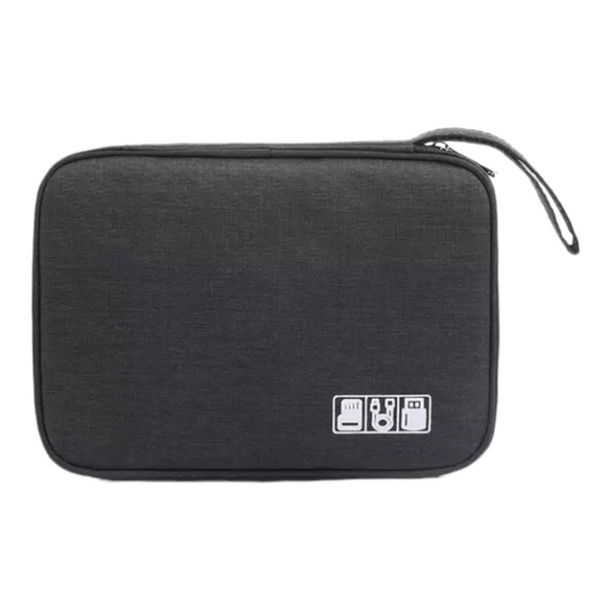 Elegante organizador de correas para Apple Watch, audífonos, relojes y cables. Impermeable, fabricado en nylon. Mamá Pulpo Organizador