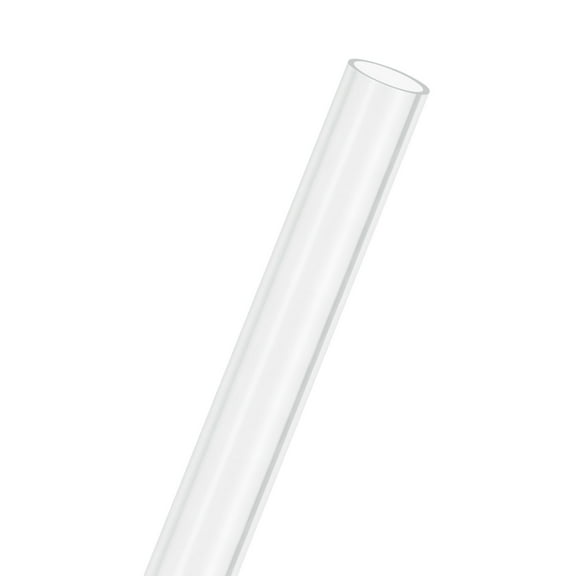 Clear Plastic Tube, 12mm[0.47"] ID x 14mm[0.55"] OD High Impact Rigid Polycarbonate Round Pipes[305mm/12IN]