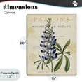 thumbnail image 4 of Stupell Industries Cottage Natural Botany Lupine Canvas Art, 16 x 20, by Susan Arnot, 4 of 8