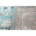 thumbnail image 5 of Bashian D113-LBL-9X12-MH115 Dakota Collection Geometric Transitional Polypropylene Power Loom Area Rug, Light Blue - 8 ft. 6 in. x 11 ft. 6 in., 5 of 7