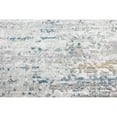 thumbnail image 4 of Bashian C188-IVBL-5X7.6-CP111 5 ft. x 7 ft. 6 in. Capri Collection Contemporary Polyester Power Loom Area Rug, Ivy & Blue, 4 of 6