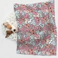 thumbnail image 6 of Naloa Cartoon Hearts Dog Blanket, 3 Sizes Cat Blanket for Indoor Cats Large Medium Small Dog Gifts-Medium, 6 of 8