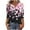 #066-Pink, variant on Cutuoiiu Women's Summer V Neck 3/4 Sleeve Casual Elegant T-Shirts Gifts