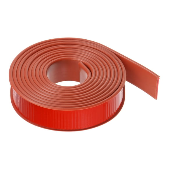 Unique Bargains 30mm x 3000mm Flexible TPE Self Adhesive U-Shape Veneer Edging Edge Banding Brown