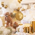 thumbnail image 3 of Yansion White Balloons Arch Kit, 84pcs White and Gold Balloons, White Balloons, Metallic Balloons, Latex Balloons, Wedding Decorations, Party Decorations, 3 of 13