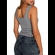 thumbnail image 3 of Tops Cortos para Salir de Mujer, Camisetas Sin Espalda, Ropa Básica de Verano Y2K para Adolescentes, Ropa , Gris M, 3 of 7