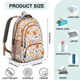 thumbnail image 5 of Pioneer Flower Backpack for School,Cute School Bag,Schoolbag with Adjustable Shoulder Straps & Padded Back,16.9 Inch, 5 of 5