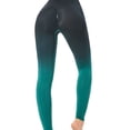 thumbnail image 2 of NIBOLOG Sport Legging High Waist Super Stretchy Contrast Color Women Yoga Workout Pants for Fitness, 2 of 8