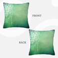 thumbnail image 3 of LNWH Decorative Pillow Covers, Green Mandala Hippie Boho Square Sofa Decorative Knit Pillow Case, 12"x12", 3 of 8