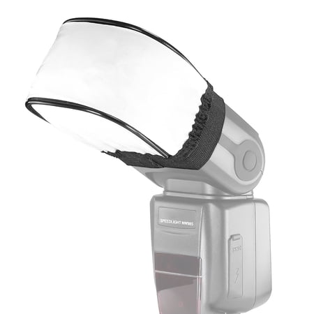 Universal Mini Soft Flash Diffuser Size: 10cm x 8.5cm x 6.5cm