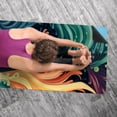 thumbnail image 5 of Sea Slug Yoga Towel with Storage Bag, 72.8"x26.8", Suitable for Yoga, Pilates, Fitness, etc. Gym Towels Included., 5 of 6