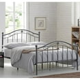 thumbnail image 2 of hodedah imports metal scroll poster bed, 2 of 6