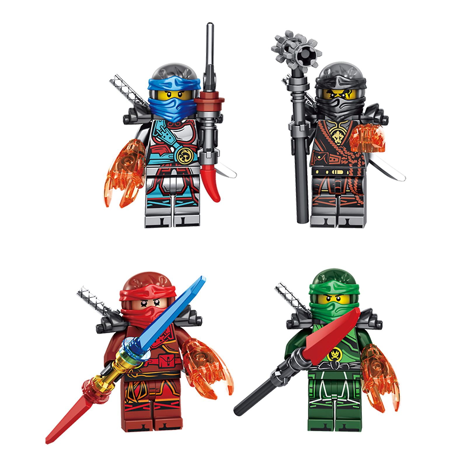 Ninjago Minifigures Lego Ninjago All Time Blades 24 Pcs Ninjago