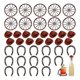 thumbnail image 1 of 40PCS Lucky Horseshoe CowboyHat and Wheel Western Theme Party Supplies for Retro Theme Birthday Decoration, 1 of 5