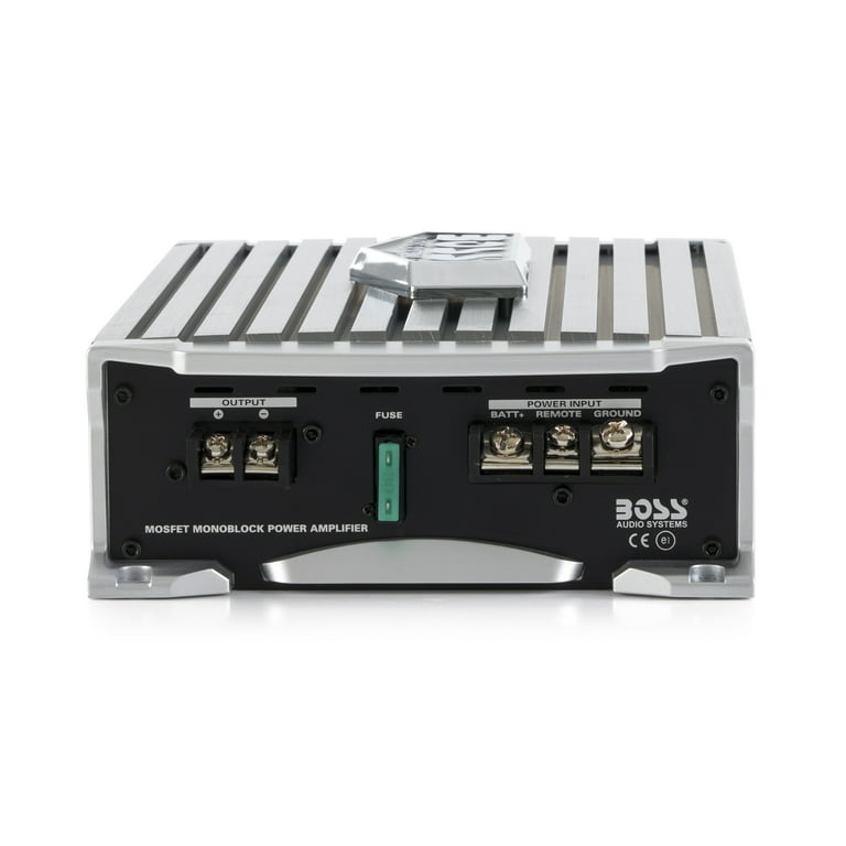 Boss Audio 1500 Watt Mono A/B MOSFET Power Car Amp + Remote