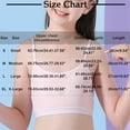 thumbnail image 3 of BLTIBY Cotton Girls Training Bra Crop Cami Training Seamless Mesh Bras with Cheast Pads for Teens Comfortable Breathable Fashion Bralette White 2 M, 3 of 3
