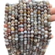 thumbnail image 2 of Cuentas sueltas de ágata del Golfo Pérsico natural, cuentas redondas de ágata de rayas grises, accesorios de joyería, cuentas, 2 of 4