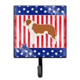 thumbnail image 1 of USA Patriotic Saint Bernard Leash or Key Holder, 1 of 1