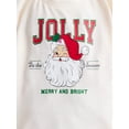 thumbnail image 2 of Holiday Time Girls Long Sleeve Graphic Tee and Pants Pajama Set, 2 Piece, Sizes 4-18, 2 of 3