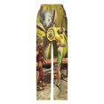 thumbnail image 5 of Tinker Bell Pajama Pants Long Sleep Pants Soft Elastic Waist Pajama Bottoms Lounge Pants, 5 of 7