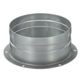 thumbnail image 1 of Unique Bargains 5 Inch Duct Connector Flange Metal Straight Pipe Exhaust Hose Flange, 1 of 5