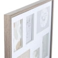 thumbnail image 3 of Truu Design Umur Decorative MDF Wood with Glass 6-Inserts Picture Frame, 3 of 4