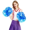 thumbnail image 2 of Cheerleading Handheld Colorful Flowers Sports Activities Performance Cheering Supplies Round Colorful Practical Material Lightweight Handle Design Anti Off, 2 of 4