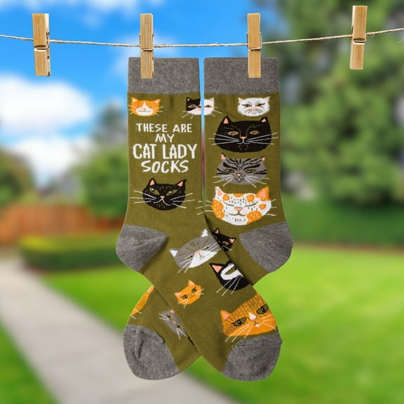 These Are My Cat Lady Socks | Cat Lovers | Unisex