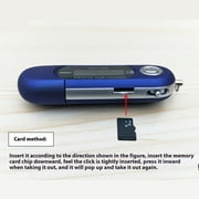 Miniture MP3 Player USB Charging Design Builts In Lithium Batteries Supports MP3 WMA Format Auto Power Saving Mode