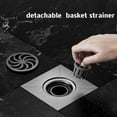 Insect Proof Floor Drain Toilet Sewer Stainless