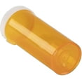 thumbnail image 4 of 50 Pack Empty Pill Bottles With Caps, Prescription Medication Vials, Containers (orange, 4 of 4