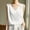 White, variant on Women's Tank Tops Under $10 Free Shipping Lightweight On Sale New Solid Color Sleeveless V-neck Pullover Casual Top