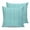 Aqua Cyan White2, variant on Pillow Covers 20x20 Set of 2, Navy Blue Striped Square Throw Pillow Covers for Couch/Sofa/Living Room, Farmhouse Stripes Modern Vintage Decorative Soft Pillowcases for Couch Throw Pillows