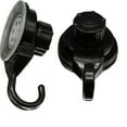 thumbnail image 1 of Strong Hold Vacuum Suction Cup Hooks Shower-Kitchen Walls Organizer Loofah Set of 2 Black, 1 of 7