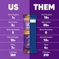 thumbnail image 4 of Brain and Body Plant Protein Bars - Wild Blueberry - 12-Count Low Carb - Gluten Free, High Fiber, Vegan Snacks - Low Sugar Meal Replacement, 4 of 5